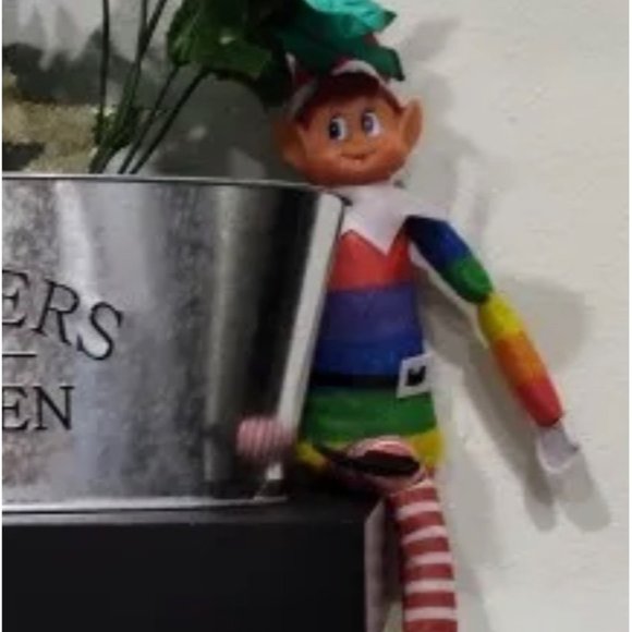 ELF ON THE SHELF Pride edition Christmas Decor funny games - Picture 2 of 5